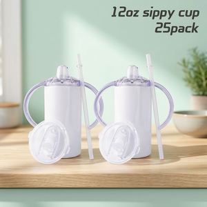 Vaso Minimalista de Acero Inoxidable para Niños - 12 oz, Aislamiento al Vacío, Hecho en EE. UU., Asa Antiderrames, Uso Doméstico - Product Image 3