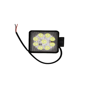 Ucuz düşük güç 10v 30v çalışma ışığı traktör kamyon kare Led çalışma lambası