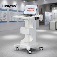Chariot mobile pour ordinateur portable et mobilier hospitalier, direct usine, avec support pour scanner buccal et endoscope