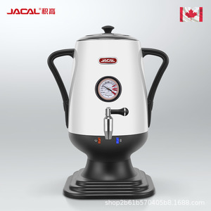 กาต้มน้ำไฟฟ้า Jacal ขนาด 1.8 ลิตร พร้อมเกจวัดอุณหภูมิและก๊อกสำหรับชงชา - Product Image 4