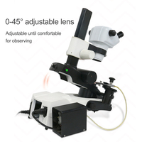 Precise Optical Instrument Binocular Stereoscopic Gemological Appriasal Tools With High Resolution D-Scope Microscope