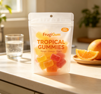 Groothandel Herbruikbare Gummy Bear Zakken Op Maat Bedrukt Voedselverpakkingszakje