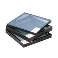 Paneles de Vidrio Templado Hueco de Buena Calidad, Vidrio Aislante Low-E para Ventanas, Fachadas, Invernaderos y Edificios