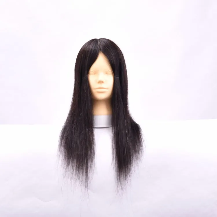 Factory outlet Headband Wig Headgear African Black Lady Wavy Curly Wig Small Volume Synthetic Long Hair Wig Headgear
