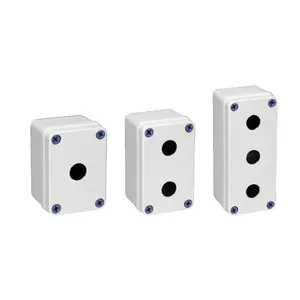 SAIPWELL Manufacturer Three Phase 415VAC Waterproof Single Way Electric Control Red Stop Plastic Switch Box