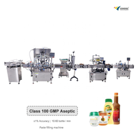 Remplisseuse pneumatique de pâte entièrement automatique à piston, gamme 5-5000 ml, machine de remplissage de pâte pneumatique de table avec trémie