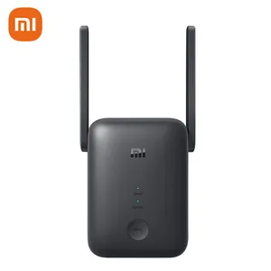 Mi WiFi Versi Global AC1200 Extender Jangkauan Wifi, WiFi Kecepatan Tinggi Membuat Jaringan Repeater Hotspot Anda Sendiri Port Ethernet Xiaomi