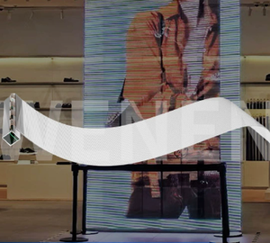 Shatterproof LED Flexible Transparent Crystal <b>Film</b> Screen For Safety - Product Image 3
