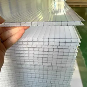 6mm 8mm 10mm Polycarbonate Alveolar Plastic Sheet For Roof