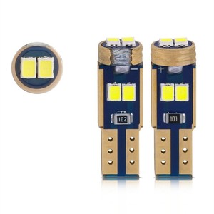 Ampoule LED Polarisée T5 2016 6SMD 1W pour Éclairage d'Appareil de Bord de Voiture, <span class=keywords><strong>Plaque</strong></span> d'<span class=keywords><strong>Immatriculation</strong></span> et Indicateur, avec Décodage et Modification, Montage Standard - Product Image 5