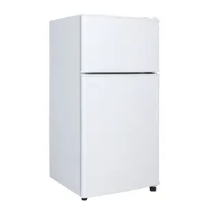 Home Appliance 76L Mini Double Door Refrigerator portable fridge for Home or Hotel BCD-76