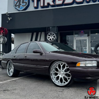 Rines Forgiatos SJ Y Spoke Deep Dish de 2 Piezas, Forjados en 6061-T6, 18x10 20x12 5x114.3 para Nissan Datsun 240Z 280Z Lowrider