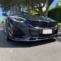 Kit carrosserie en fibre de carbone modifié et amélioré pour BMW Z4 G29 2019-2025 : Lame avant, jupes latérales, diffuseur arrière, spoiler