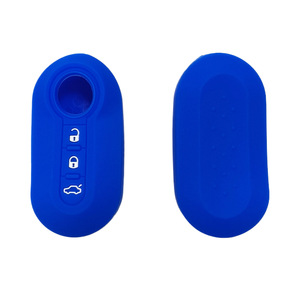 Silicone <strong>Car</strong> Remote Key Fob Cover Case Fit for <strong>Fiat</strong> 500 Ducato Panda <strong>Bravo</strong> 2 Lancia Musa Grande Punto <strong>Car</strong> Key <strong>Accessories</strong> - Product Image 5