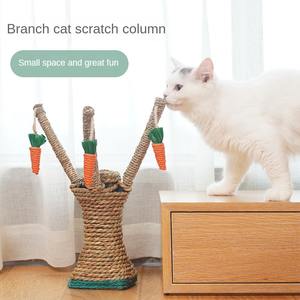 Rascador para Gatos Sostenible en Forma de Rama con Tabla de Sisal y Estructura para Trepar - Product Image 3