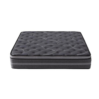 Lit orthopédique Queen King Size Colchones hôtel Gel mousse à mémoire de forme Latex compressé 5 zones matelas à ressorts ensachés