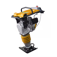 Compacteur à main thermique Gx160 5,5 CV avec moteur Honda, populaire dans la catégorie des compacteurs à piston