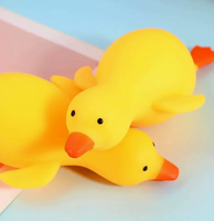 Jouet anti-stress super grand canard en plastique à rebond lent, le plus vendu, pour adultes et enfants de 5 à 7 ans