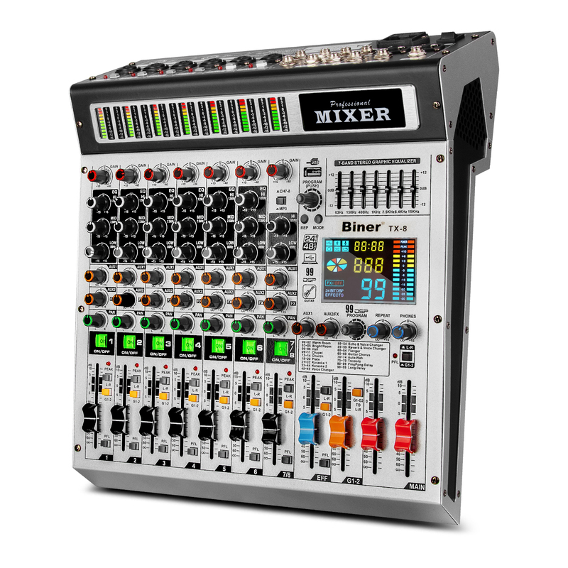 TX 8 Professional 8 Channel DJ