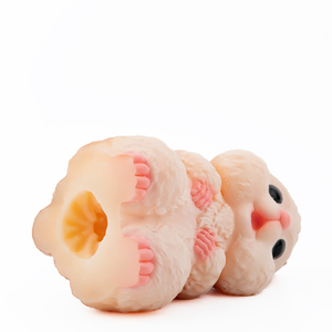 G6520 Fantasy Silicone Male <b>Masturbation</b> Sleeve Pocket Stroker Handheld Design with Raised Texture for Realistic Feeling - Product Image 2