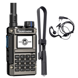 全盛UV-K1(8) 新型5WメタルシェルアナログエアバンドFM 5km 1400mAhミニCE FCC ROHSデュアルTYPE-C充電USBプログラミング - Product Image 2