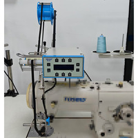 Machine à coudre multifonctionnelle à alimentation par ruban réglable en 6 sections MC-6D, unité d'alimentation élastique, dispositif de dosage élastique