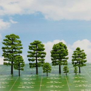 Mô hình vật liệu nhựa 3.5cm cây quy mô nhỏ cho bụi cây mô phỏng cảnh quan bố trí tàu - Product Image 2