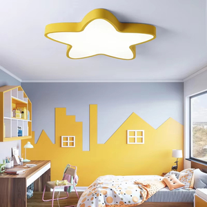 Lámpara de <span class=keywords><strong>Techo</strong></span> LED con Forma de Estrella para Habitación Infantil, Comedor, Sala de Estar, Dormitorio, Estudio, Parque de Atracciones, Decoración de Cuarto de Bebé - Product Image 3