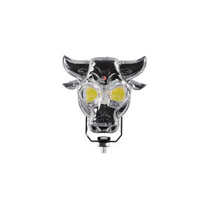 Nouveau phare de moto 12V 20W au design de vache, éclairage externe RVB coloré pour moto, lampe d'éclairage auxiliaire pour véhicule - Product Image 4