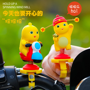 Ornement de vélo en résine en forme de dragon de dessin animé mignon, décoration pour enfants, accessoire de guidon facile à installer - Product Image 4