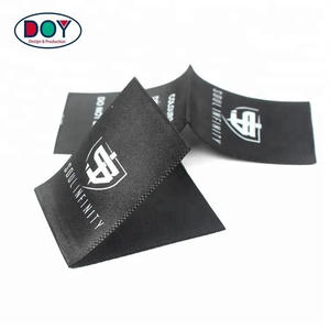 Suministro directo de fábrica Logotipo impreso personalizado Ropa Satén Etiquetas de cuidado Etiquetas con instrucciones de lavado - Product Image 5