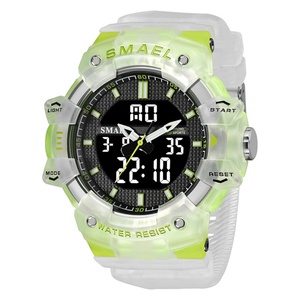 Relojes Deportivos Multifuncionales SMAEL 8080, Reloj Analógico de Plástico Resistente al Agua para Hombre, Reloj Electrónico de Cuarzo - Product Image 3