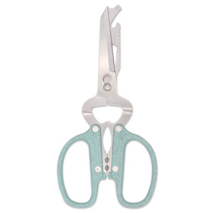 <b>Kitchen</b> Scissors Stainless Steel Nordic Green 10 <b>In</b> 1 Multipurpose Home Use - Product Image 4