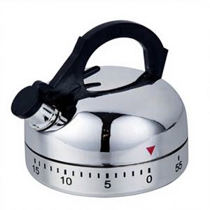 Minuteur de <span class=keywords><strong>cuisine</strong></span> en forme de carafe, minuterie mécanique de compte à rebours de 5 minutes, sans <span class=keywords><strong>bruit</strong></span>, en plastique ABS, écologique - Product Image 4