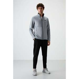 Ensemble de survêtement en tissu scuba gris et noir pour homme Air Jones - Vêtements de sport confortables, ensemble de jogging avec modèle 85199 - Product Image 2