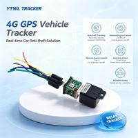 Traceur GPS 4G YTWL avec relais, localisation de véhicule en temps réel, coupure moteur à distance, alerte géofence, surveillance antivol