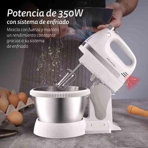 Frullatore a immersione Grunkel 350W 5 velocità con funzione turbo, ciotola e accessori per la cottura - Product Image 2