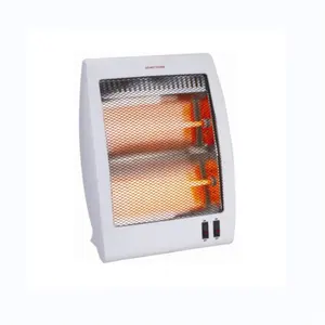 800W Mini Quartz Electric Heater With Adjustable Power Overheat Protection For Indoor Use