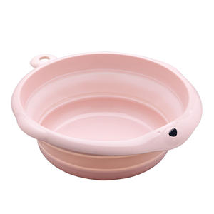 Bacinella pieghevole neonato addensato lavabo portatile in plastica per <span class=keywords><strong>lavanderia</strong></span> domestica per campeggio-funzione acqua telescopica - Product Image 6