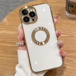 Custodia vuota magnetica antiurto in Silicone TPU trasparente per <span class=keywords><strong>iPhone</strong></span> <span class=keywords><strong>14</strong></span> con Cover trasparente per magneti per <span class=keywords><strong>iPhone</strong></span> <span class=keywords><strong>14</strong></span> Plus - Product Image 6