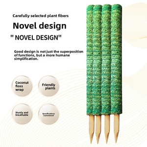 <span class=keywords><strong>Poteau</strong></span> de <span class=keywords><strong>support</strong></span> en fibre de coco Green Hollow pour Monstera, <span class=keywords><strong>Poteau</strong></span> de treillis pour Pothos, <span class=keywords><strong>Support</strong></span> de fleurs fixe - Product Image 3