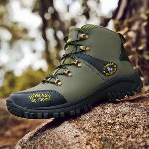 Scarpe da Trekking <span class=keywords><strong>Uomo</strong></span> Stivali Outdoor Impermeabili Invernali a Collo Alto Sneakers da Alpinismo Scarponi da Caccia Scarpe da Ginnastica in PU per <span class=keywords><strong>Uomo</strong></span> Adulto 587 - Product Image 4