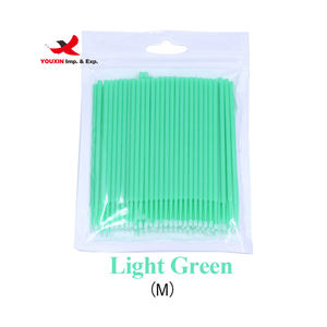 Micropinceles Desechables de Plástico de Colores, 100 Unidades, Precio Bajo, Compra Mixta, Aplicador de Microcepillos, Venta al por Mayor OEM - Product Image 6