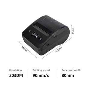 เครื่อง POS มือถือระบบแอนดรอยด์ ขนาด <span class=keywords><strong>3</strong></span> นิ้ว 80 มม. สำหรับเครื่องพิมพ์ใบเสร็จขนาดเล็กแบบพกพา พร้อมแบตเตอรี่แบบชาร์จได้ - Product Image 3