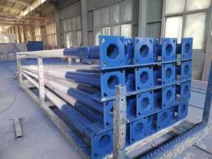 3M 5M 7m 9M 8m 10m farola poste de metal poste de luz cónica poste de luz de calle solar personalizado poste de brazo poste de acero galvanizado - Product Image 4