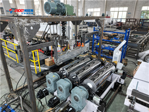 Acemien Multifonctionnel PC <span class=keywords><strong>Polycarbonate</strong></span> Ondulé Vague Toiture Tuile Feuille Faisant La Machine Ligne De Machines - Product Image 5