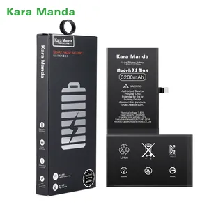 Kara Manda fabrika kabul OEM TI IC telefon pil için iPhone batarya 5 5s 6 6s se 7 7 artı 8 8 artı X XR XS Max 12 13 14 Pro Max