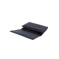 Dompet Desainer Multifungsi Model K95, Tempat Kartu Kredit & ID, Bahan Kulit PU Tahan Lama Anti-RFID, Lipat Dua, Fashionable