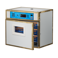 Incubateur d'œufs automatique double alimentation 160 places pour poulets, canards, pigeons, avec taux d'éclosion de 98 % et garantie d'un an