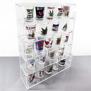 Boîte de présentation en acrylique protégée contre les UV, étui anti-poussière à assembler pour modèle <span class=keywords><strong>Lego</strong></span> et <span class=keywords><strong>figurine</strong></span> - Product Image 6